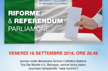 Riforme e referendum costituzionale