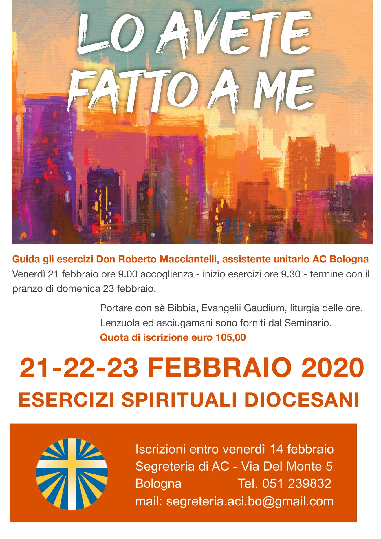 ESERCIZI SPIRITUALI DIOCESANI @ Seminario arcivescovile