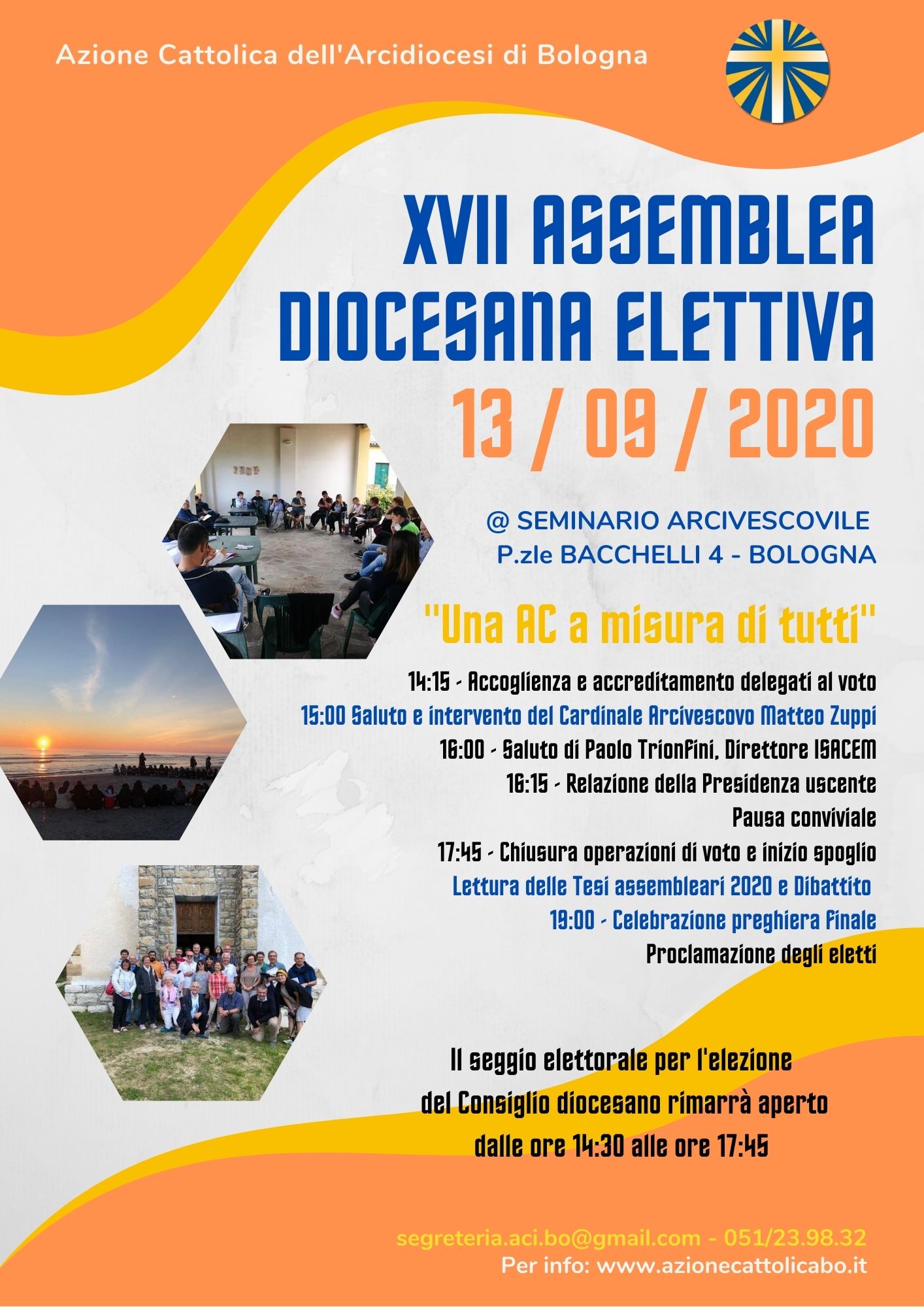 ASSEMBLEA DIOCESANA ELETTIVA @ @Seminario Arcivescovile di Bologna